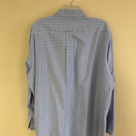 🔵 TOMMY HILFIGER Mens Oxford Dress Shirt 17 1/2 - Picture 3 of 3